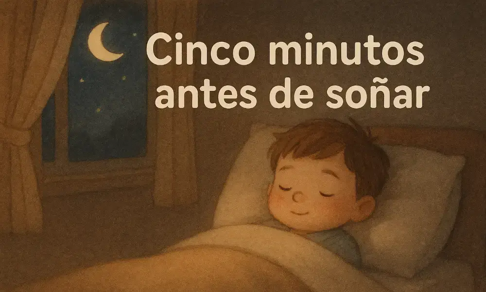 Cuentos Cortos para Dormir: Cinco minutos antes de soñar