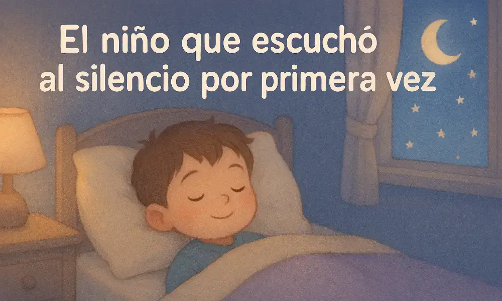 Cuentos Cortos para Dormir: El niño que escuchó al silencio por primera vez