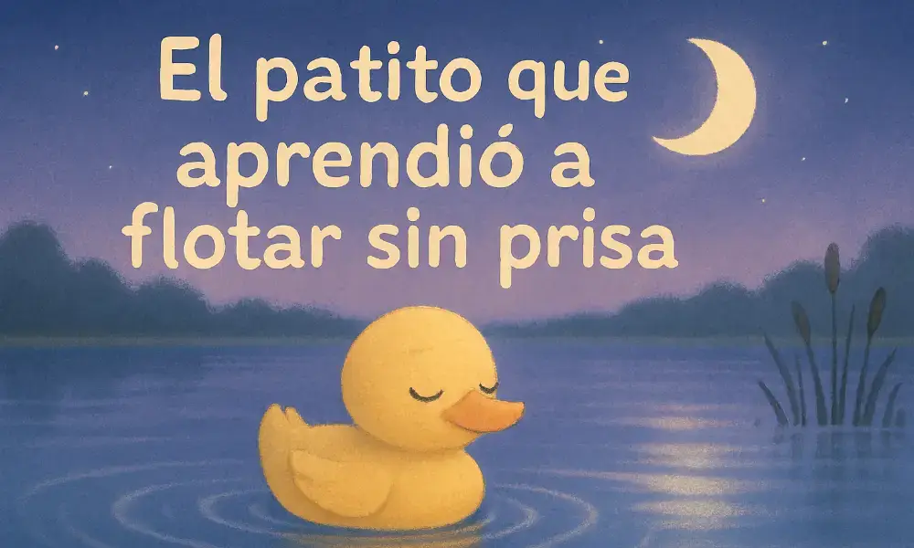 Cuentos Cortos para Dormir: El patito que aprendió a flotar sin prisa