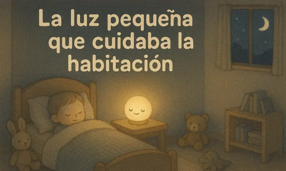 Cuentos Cortos para Dormir: La luz pequeña que cuidaba la habitación