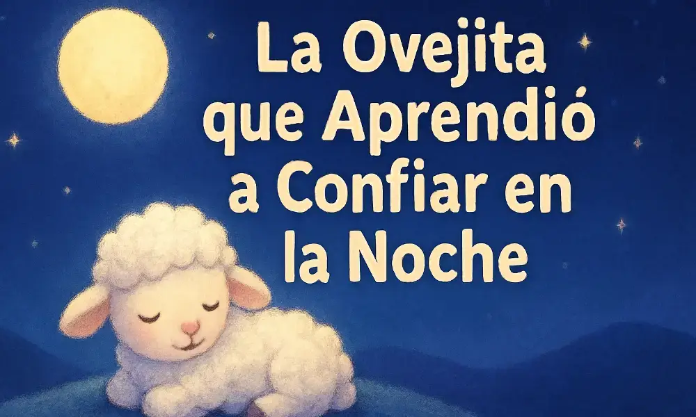 Cuentos Educativos Infantiles: La ovejita que aprendió a confiar en la noche