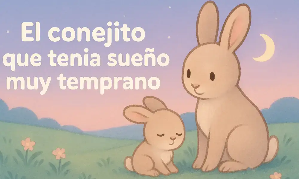Cuentos para Dormir: El conejito que tenía sueño muy temprano
