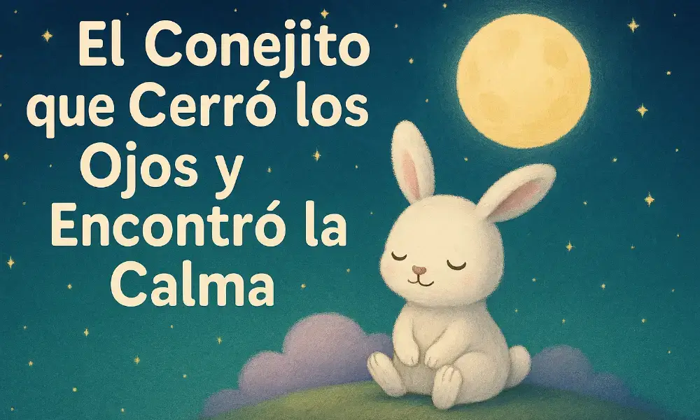 Cuentos de Animales: El Conejito que Cerró los Ojos y Encontró la Calma