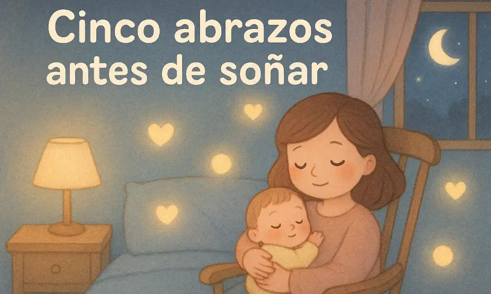 Cuentos para Bebés para Dormir: Cinco abrazos antes de soñar
