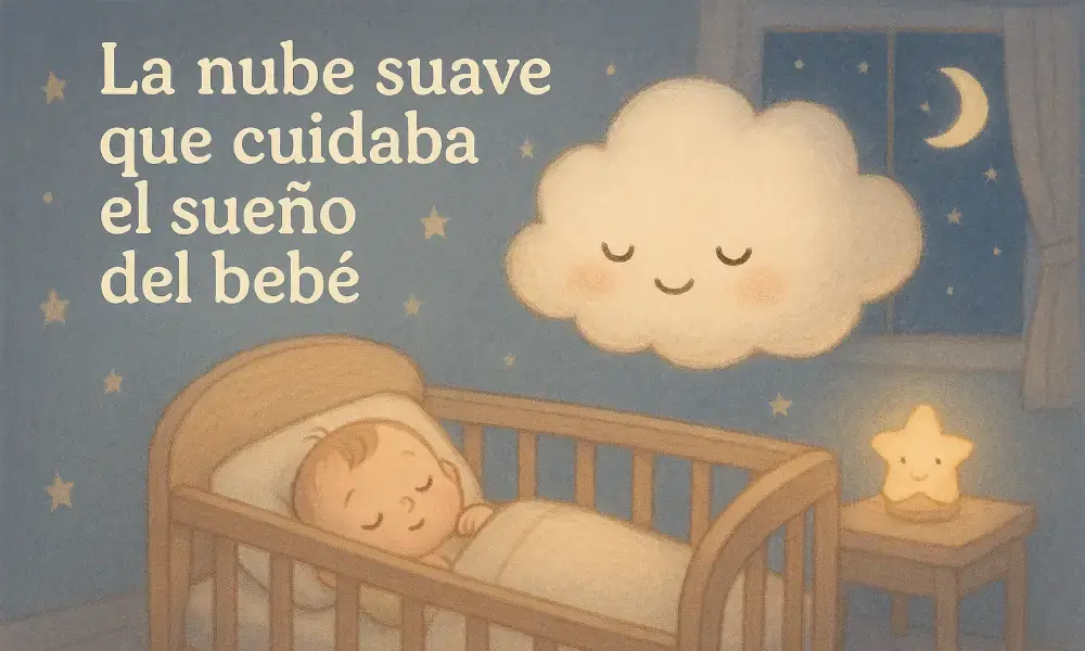 Cuentos para Bebés para Dormir: La nube suave que cuidaba el sueño del bebé