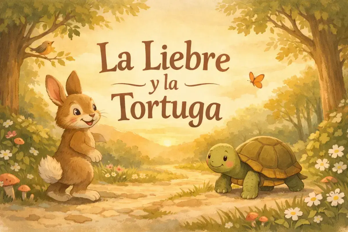 Cuentos tradicionales infantiles: La Liebre y la Tortuga