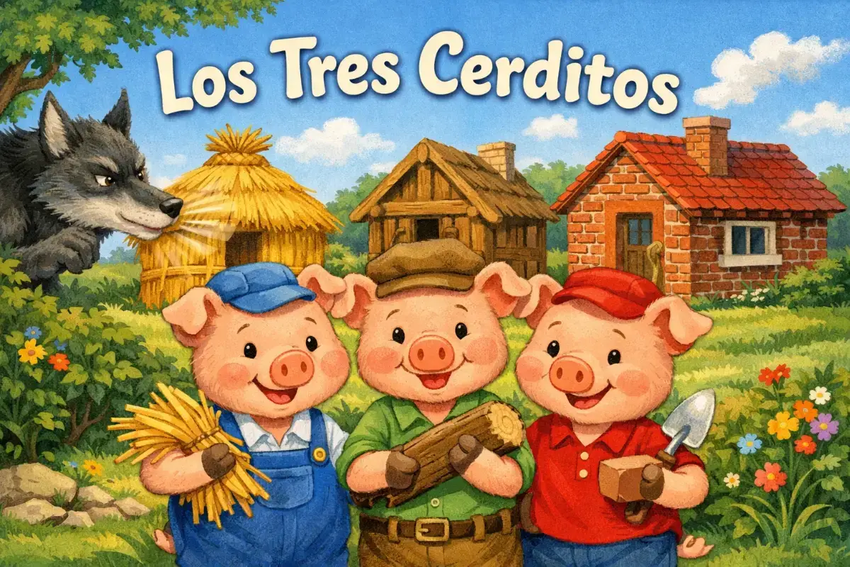 Cuentos clásicos infantiles: Los Tres Cerditos