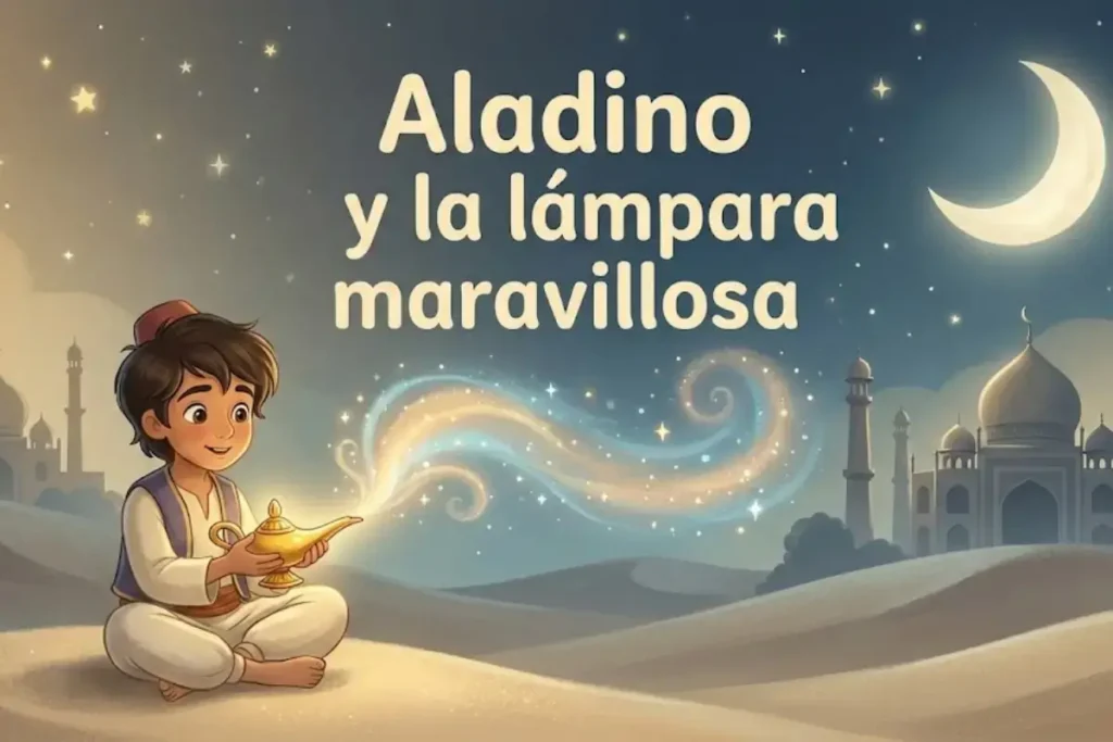 Cuentos clásicos para niños: Aladino y la lámpara maravillosa