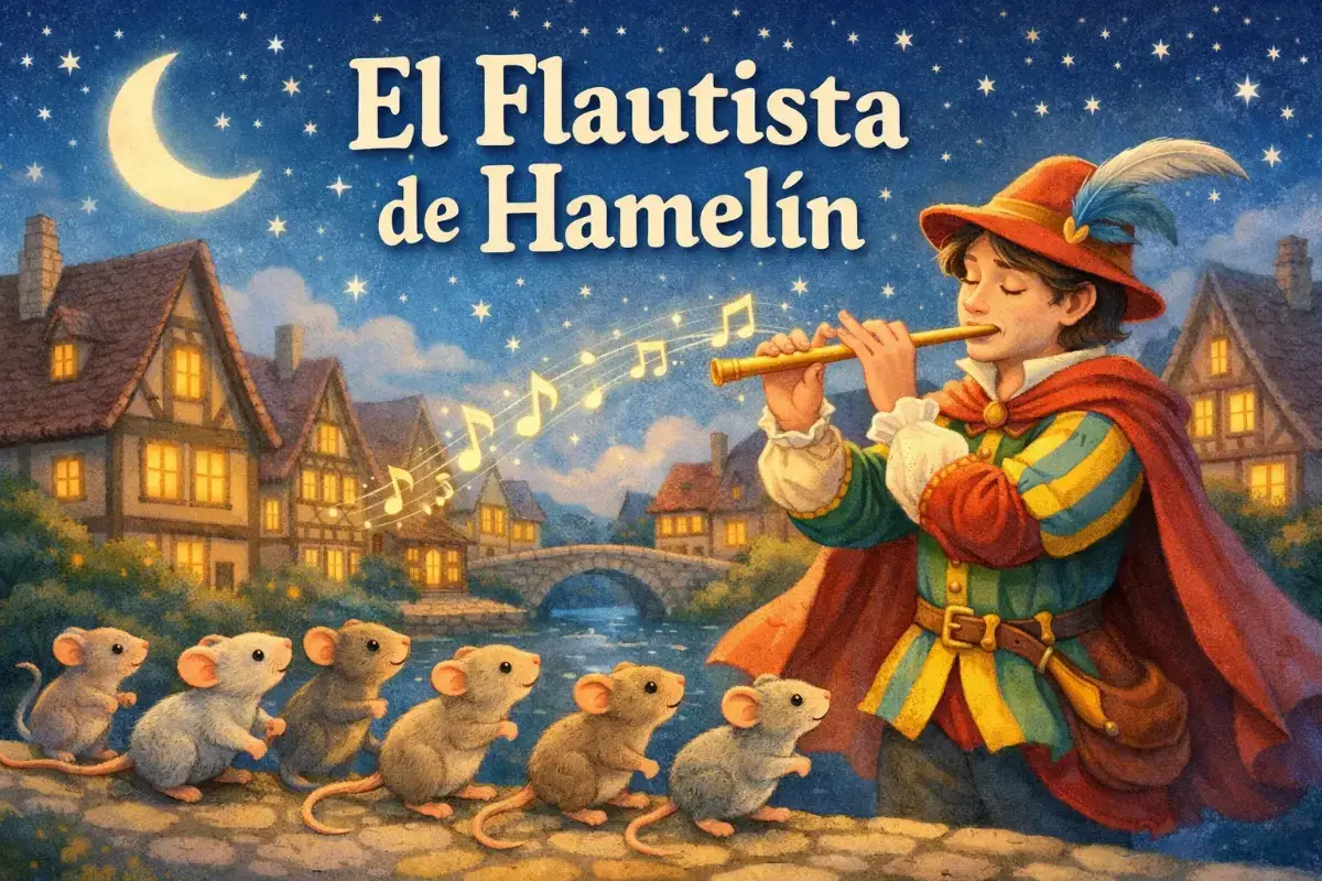 Cuentos clásicos para niños: El Flautista de Hamelín