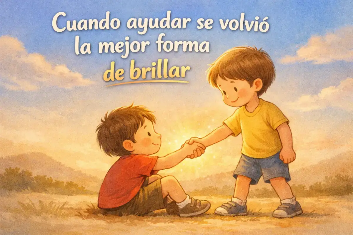 Cuentos con valores: Cuando ayudar se volvió la mejor forma de brillar