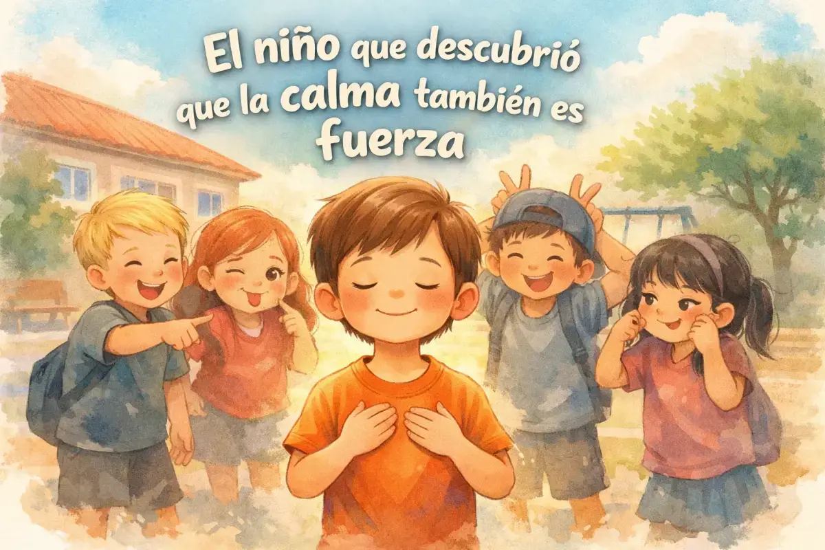 Cuentos con valores: El niño que descubrió que la calma también es fuerza