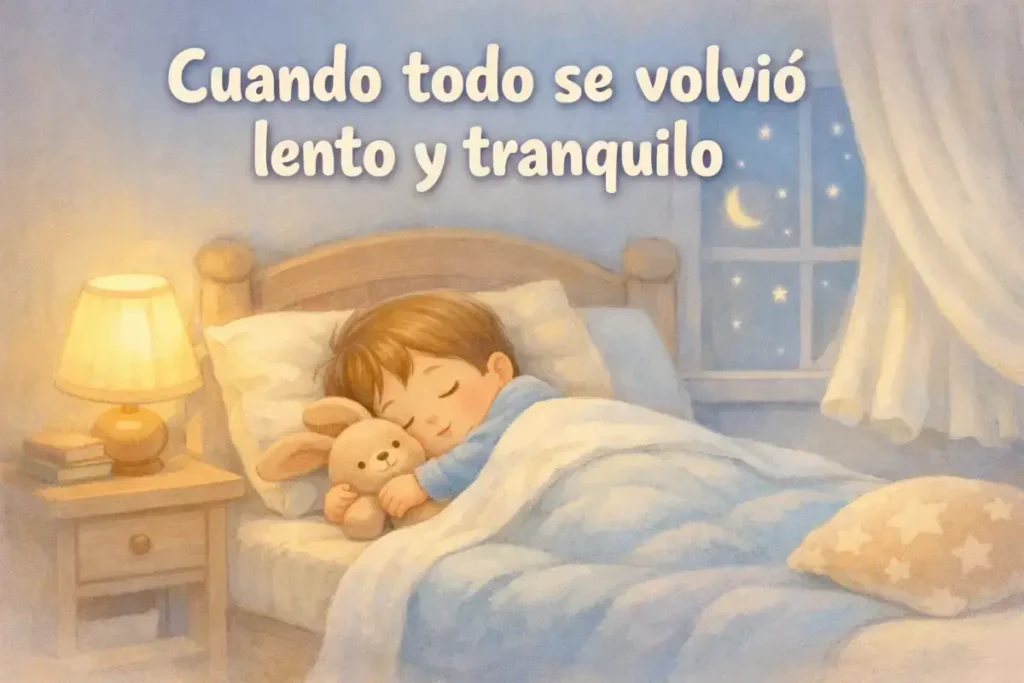 Cuentos cortos para dormir: Cuando todo se volvió lento y tranquilo