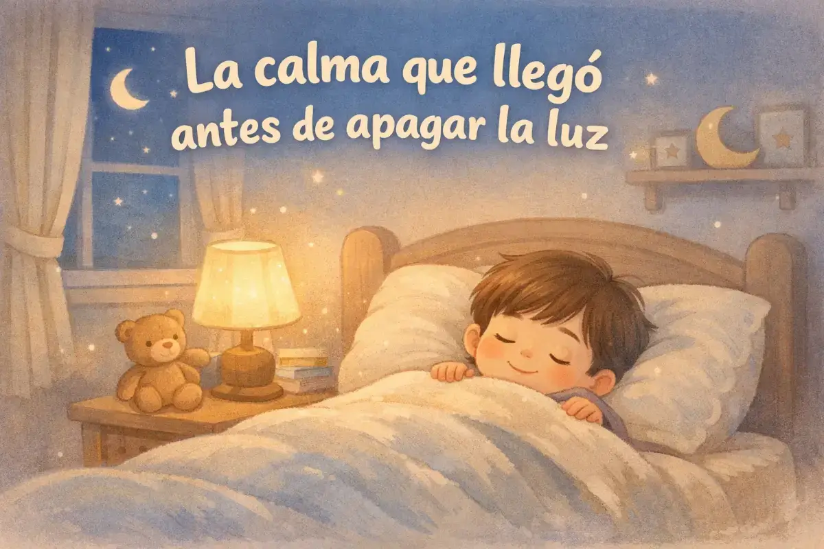 Cuentos cortos para dormir: La calma que llegó antes de apagar la luz