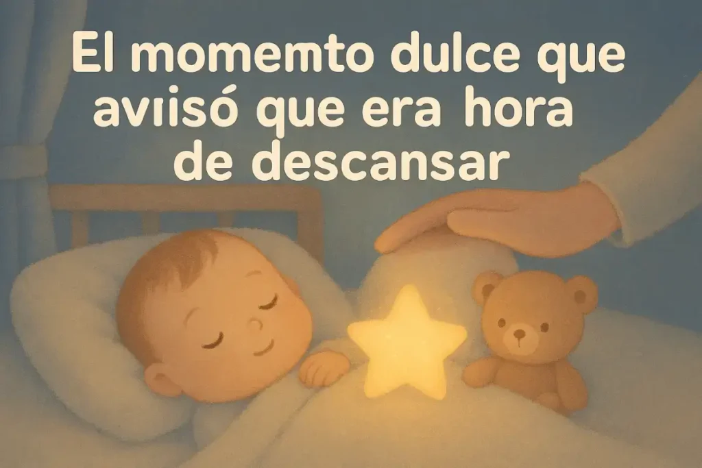 Cuentos infantiles para bebés: El momento dulce que avisó que era hora de descansar
