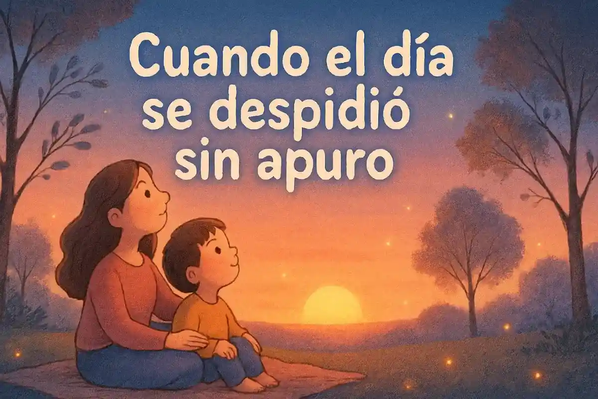 Cuentos infantiles para dormir: Cuando el día se despidió sin apuro