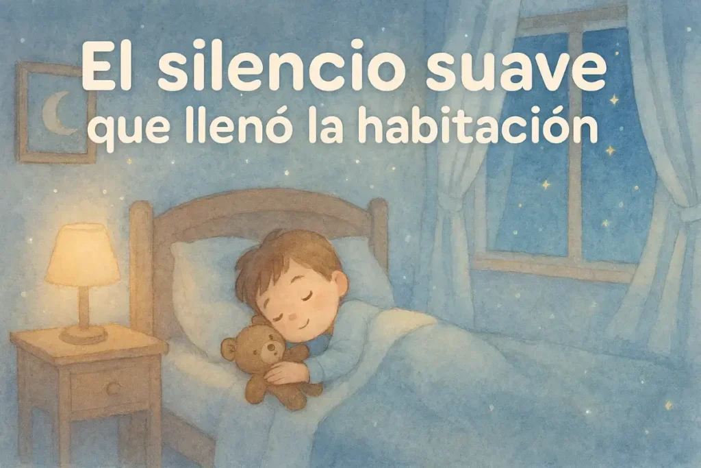 Cuentos infantiles para dormir: El silencio suave que llenó la habitación