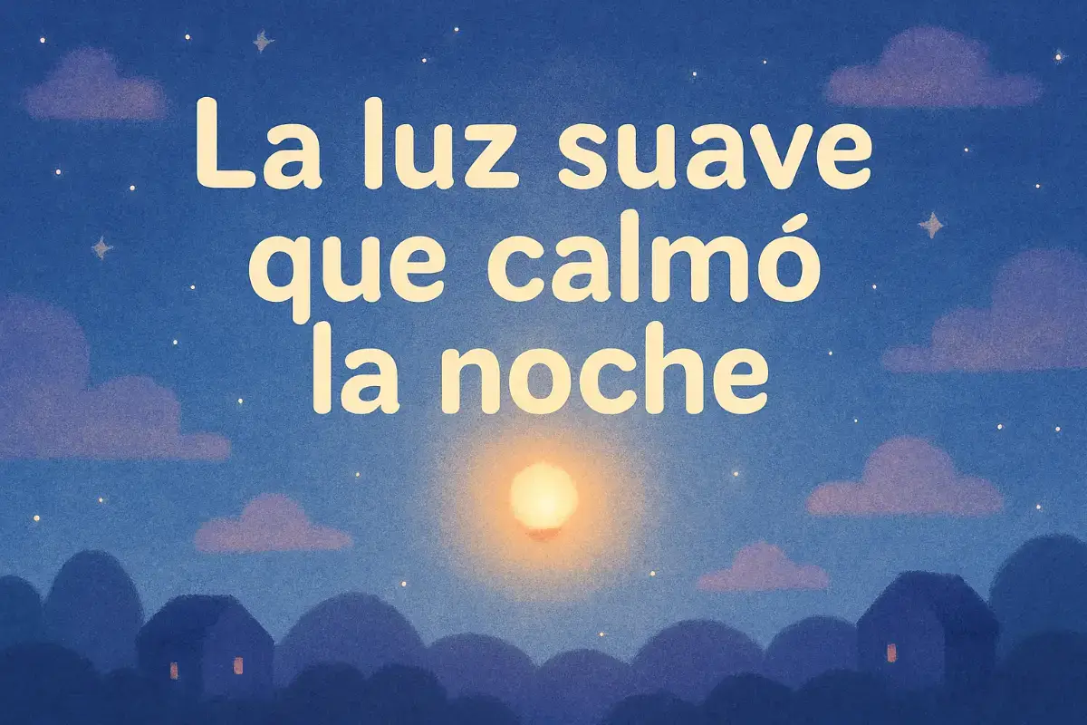 Cuentos para bebés antes de dormir: La luz suave que calmó la noche