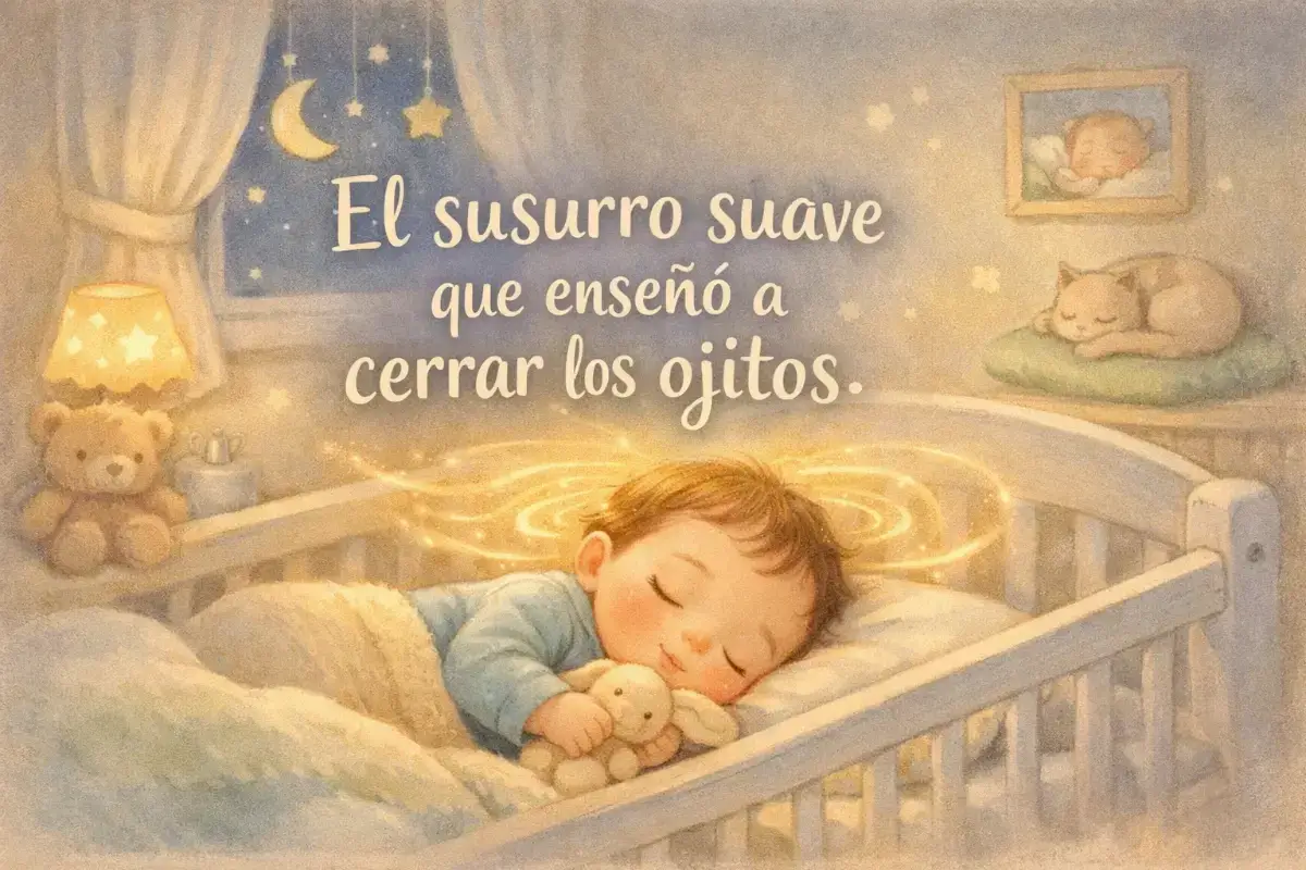 Cuentos para dormir bebés: El susurro suave que enseñó a cerrar los ojitos