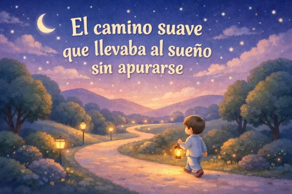 Cuentos para dormir niños: El camino suave que llevaba al sueño sin apurarse