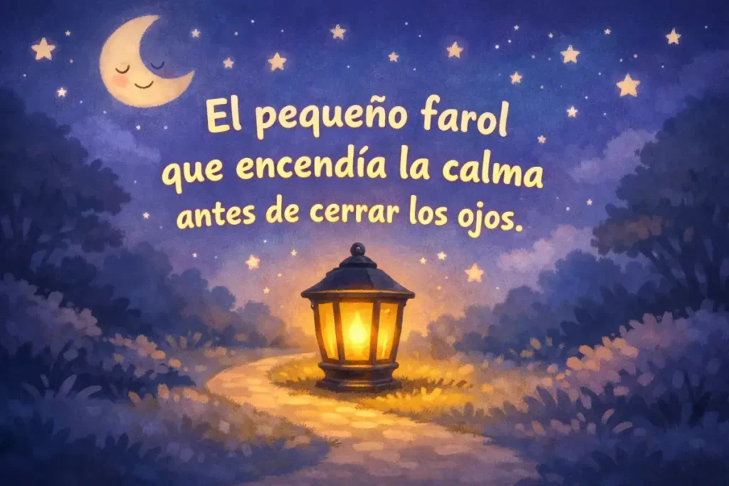 Cuentos para dormir niños: El pequeño farol que encendía la calma antes de cerrar los ojos