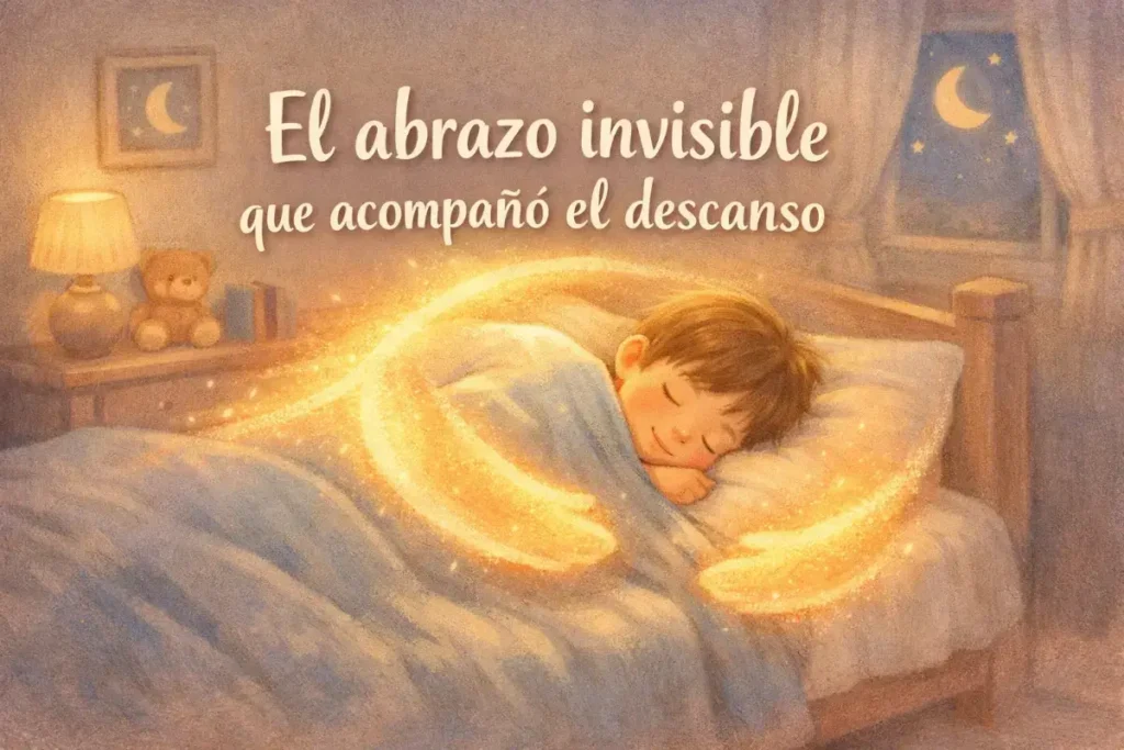 Cuentos para leer cortos: El abrazo invisible que acompañó el descanso