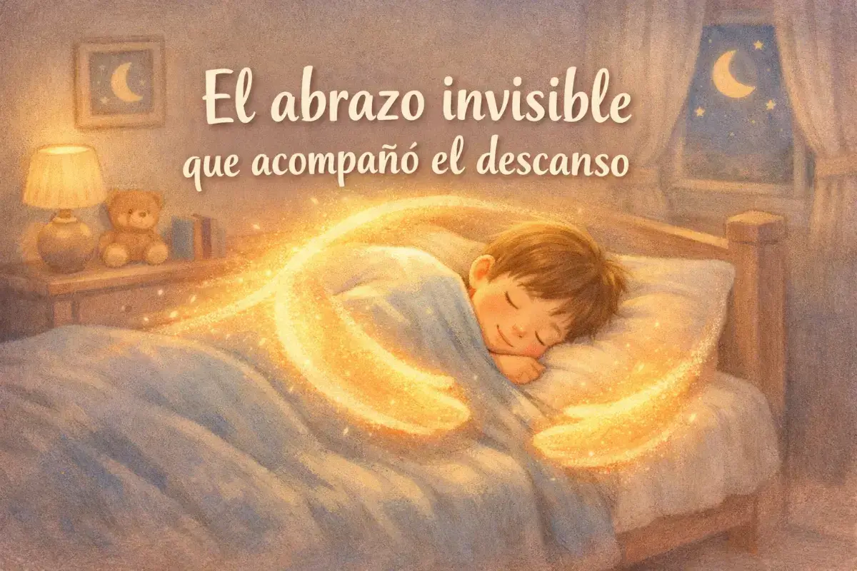 Cuentos para leer cortos: El abrazo invisible que acompañó el descanso