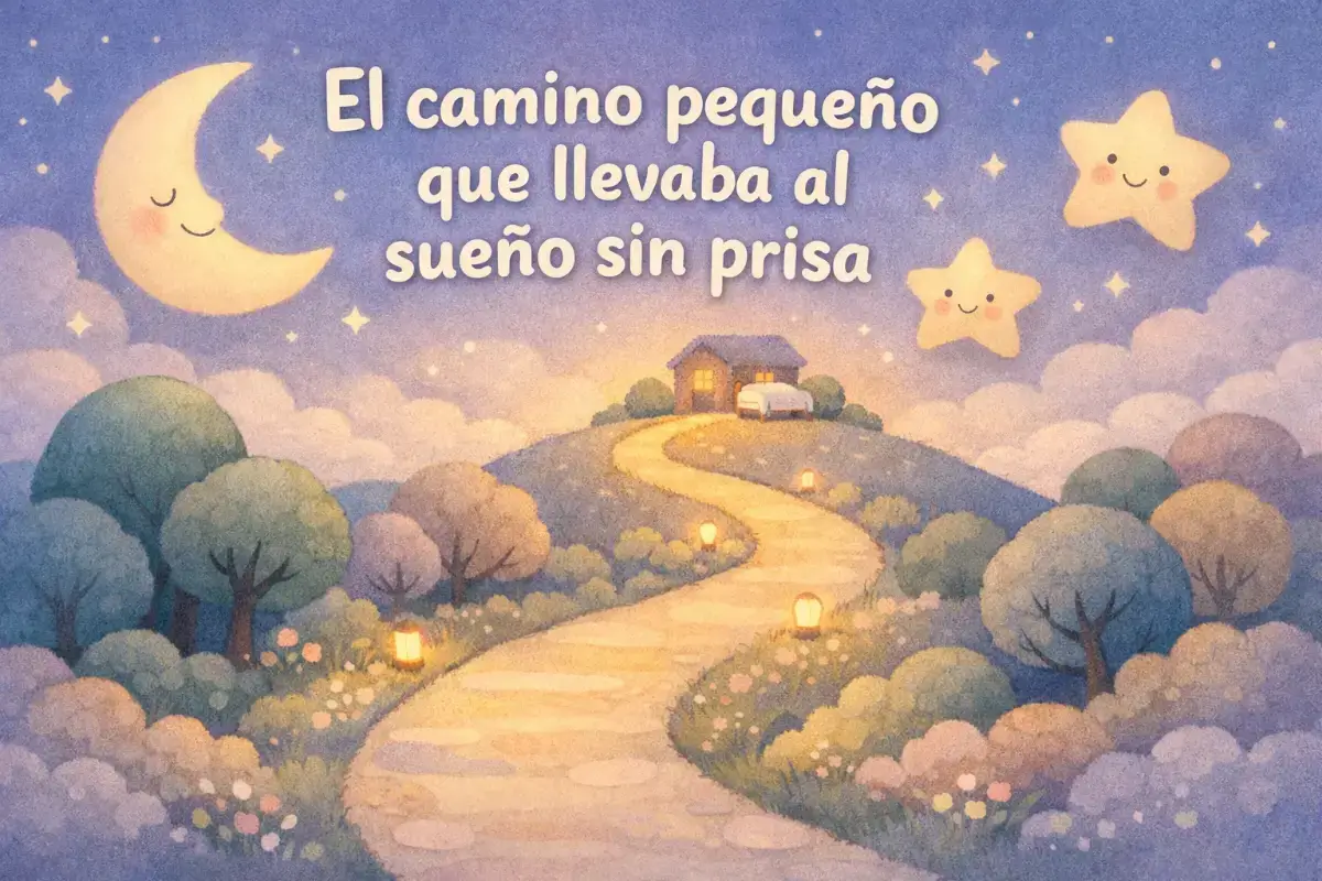 Cuentos para leer cortos: El camino pequeño que llevaba al sueño sin prisa