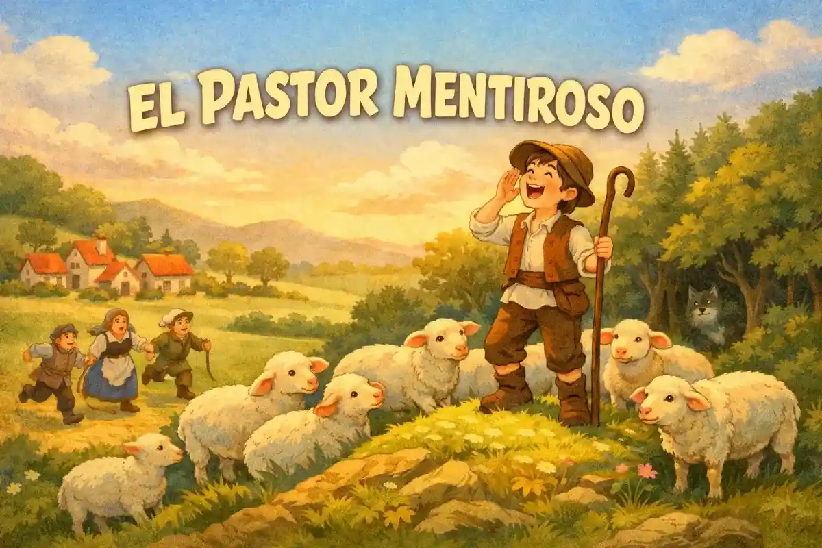 Historias clásicas: El Pastor Mentiroso