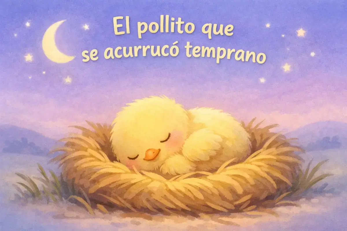 Historias cortas: El pollito que se acurrucó temprano