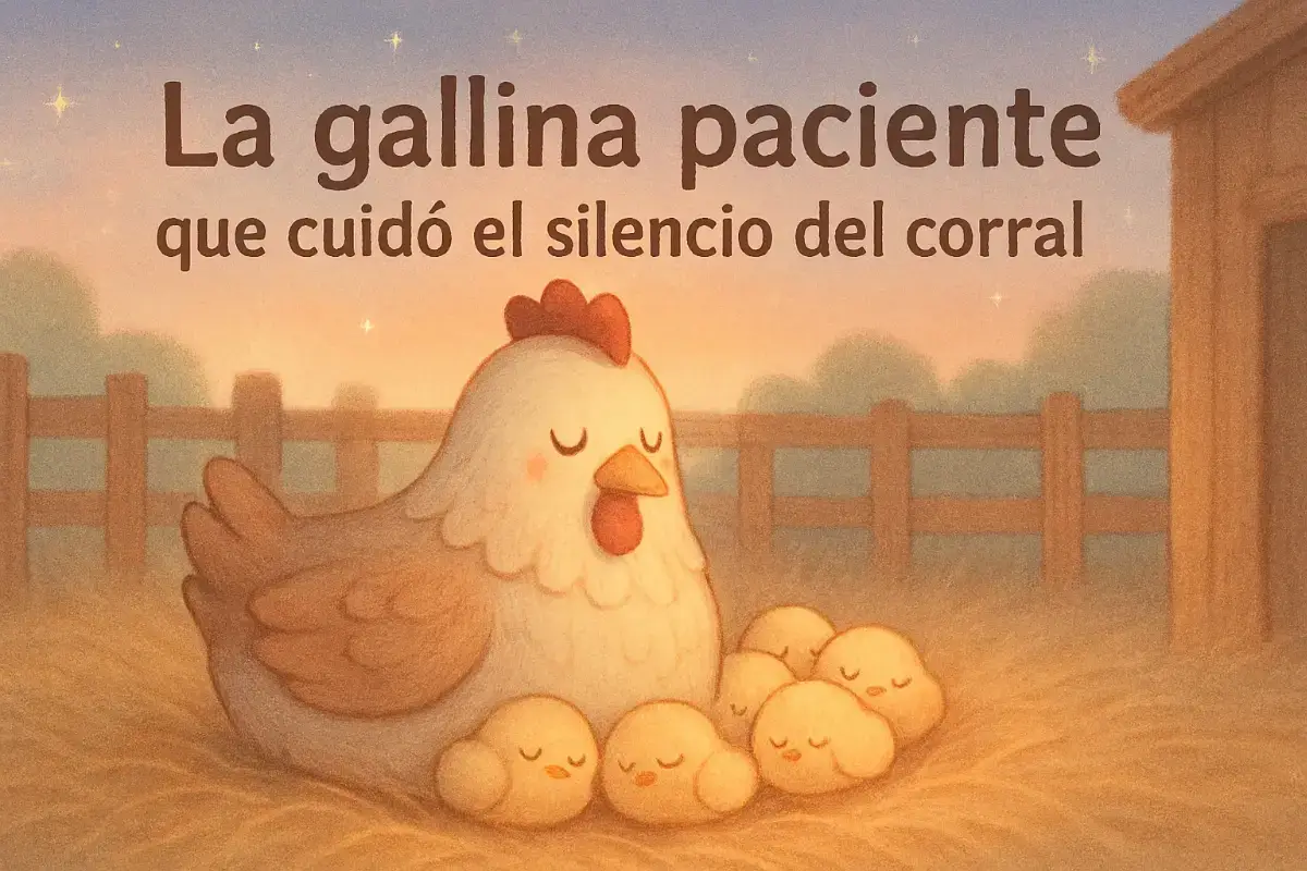 Historias de animales: La gallina paciente que cuidó el silencio del corral