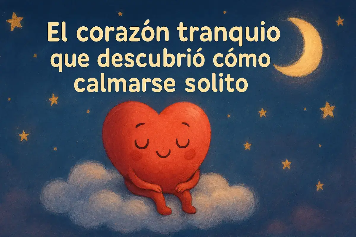 Historias educativas: El corazón tranquilo que descubrió cómo calmarse solito