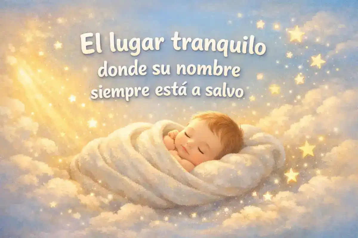 Cuentos personalizados para bebés: El lugar tranquilo donde su nombre siempre está a salvo