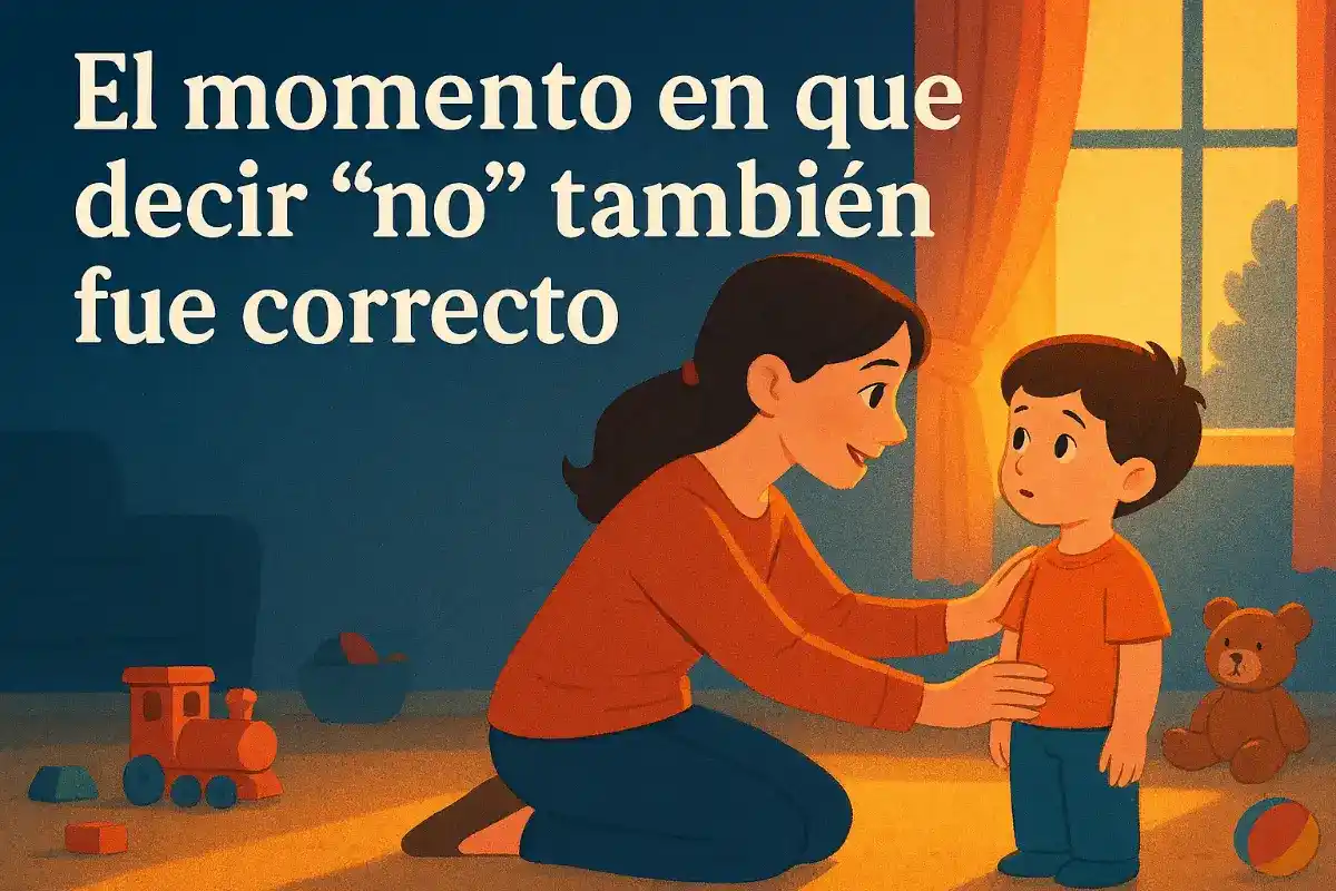 Historias infantiles educativas: El momento en que decir “no” también fue correcto