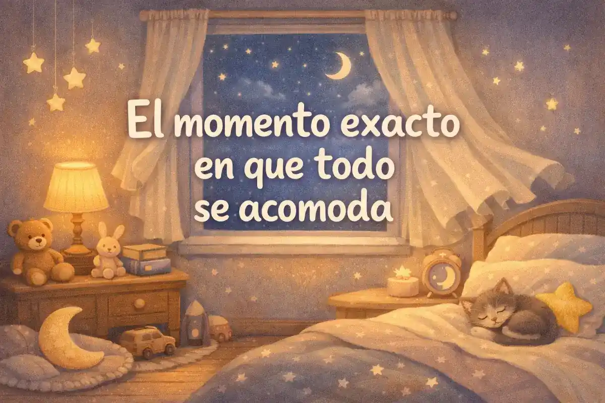 Historias infantiles para dormir: El momento exacto en que todo se acomoda