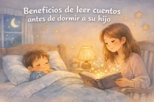Beneficios de leer cuentos antes de dormir a su hijo
