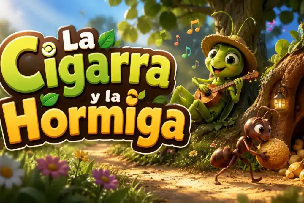 Cuentos clásicos: La Cigarra y la Hormiga