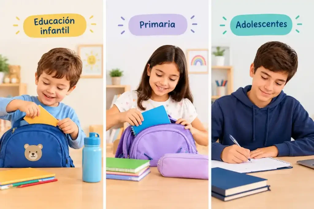 Adapte la rutina a la edad de su hijo